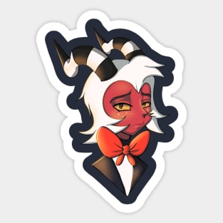 Moxxie from helluva boss Sticker